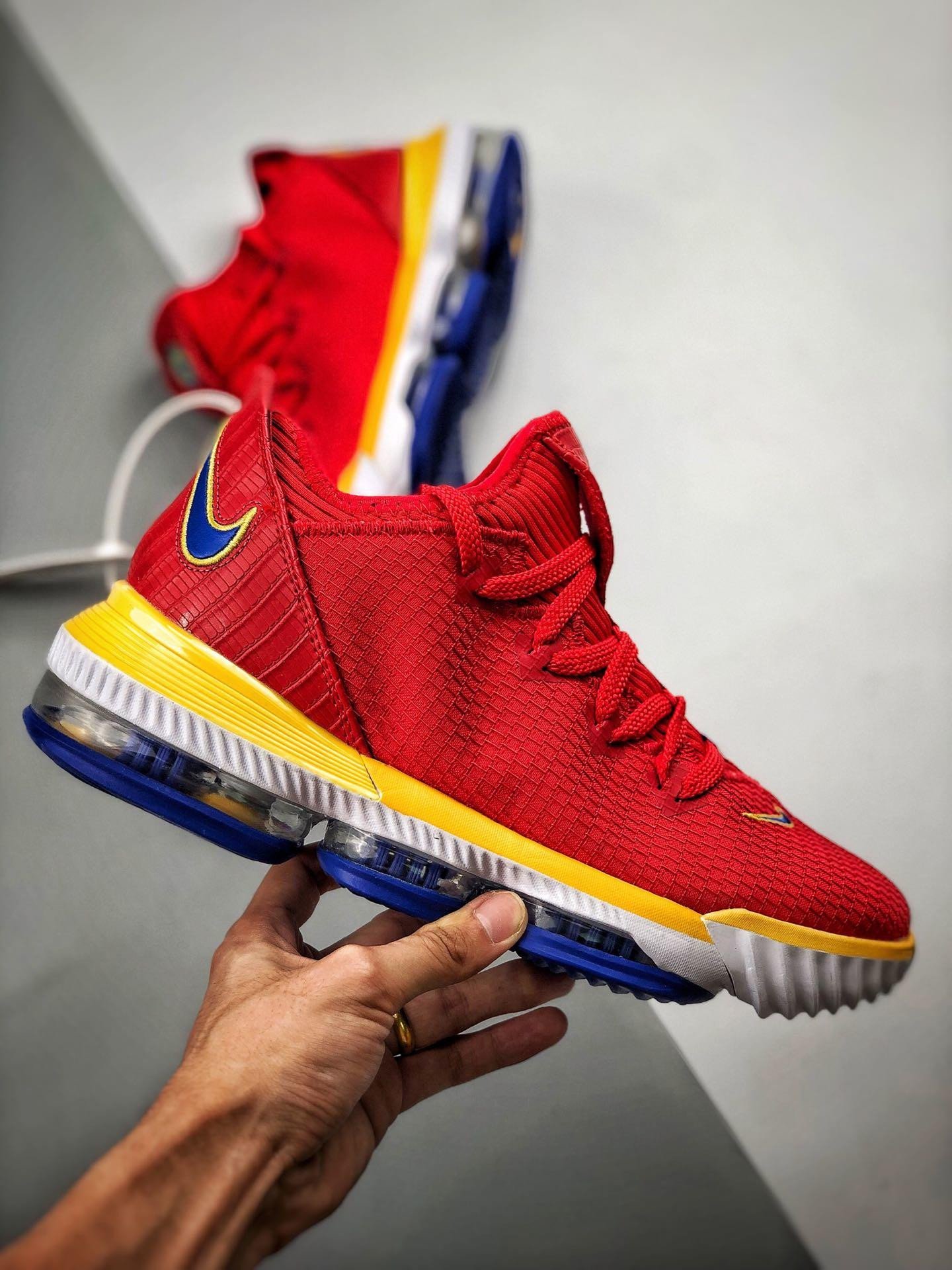 Nike LeBron 16 Low SuperBron University RedVarsity Royal 5338472