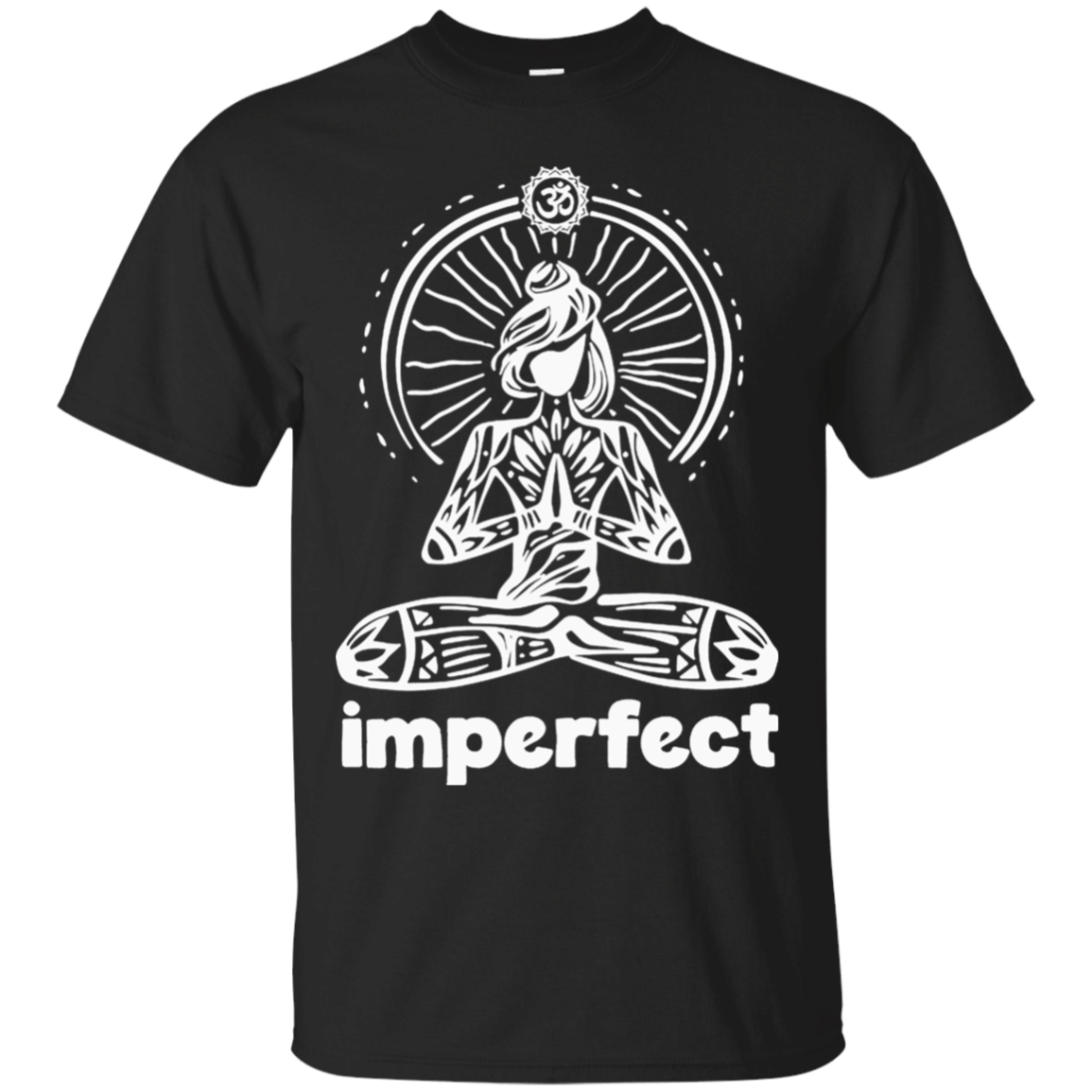 Imperfect zen yoga shirt Cotton Shirt