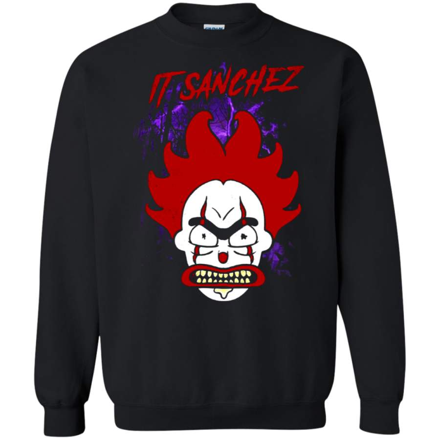 AGR Pennywise IT Sanchez Rick And Morty Parody Stephen King Sweatshirt