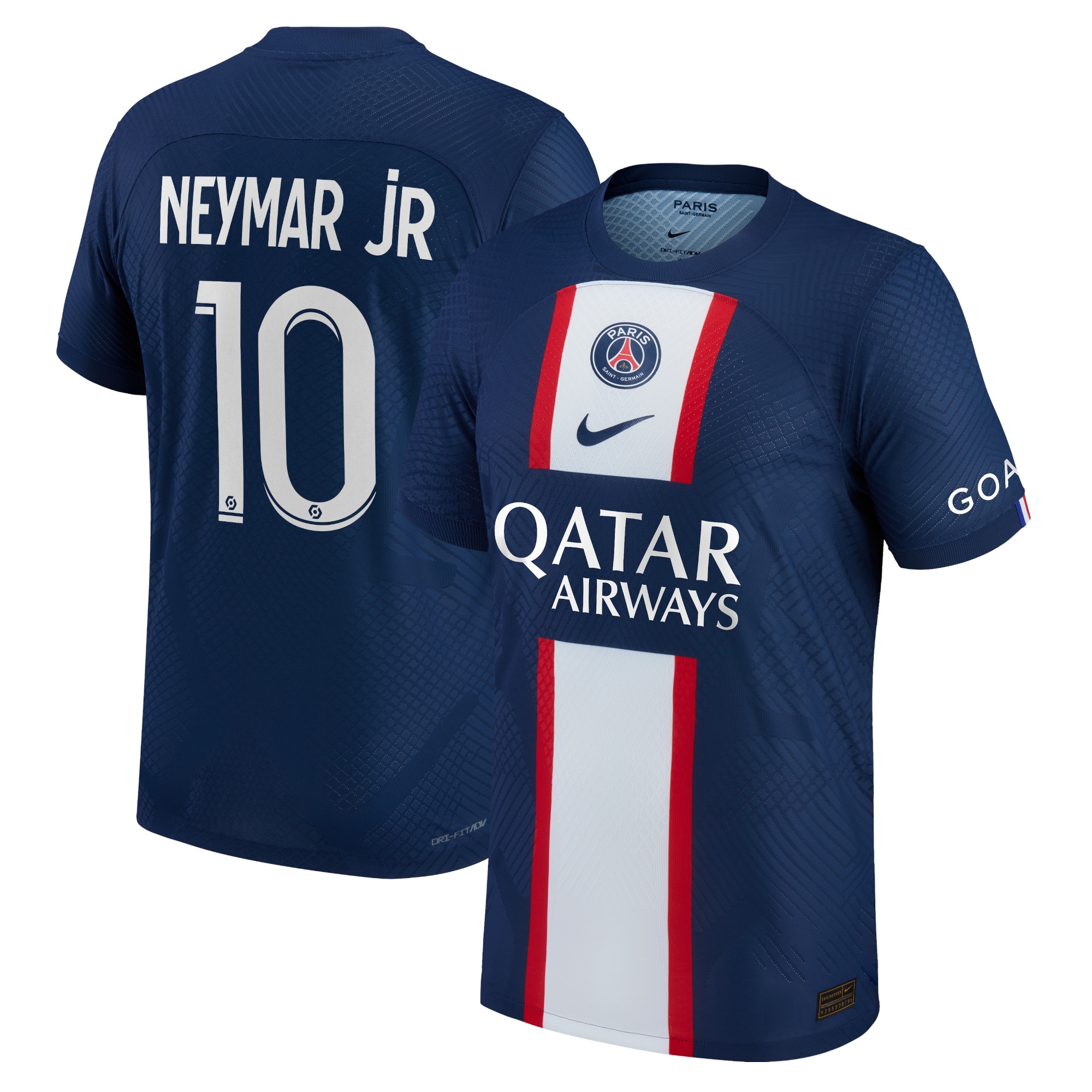 Neymar Jr. Paris Saint-Germain 2022/23 Home Authentic Player Jersey – Blue