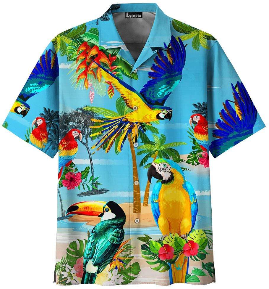 Parrot Summer Vacation Hawaii Shirt Ha51185