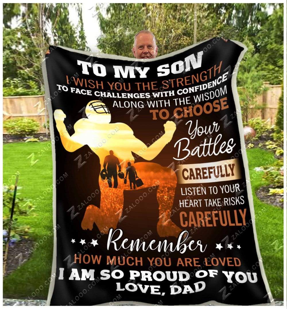 Football – To My Son – I Wish Quilt Blanket Ep1283