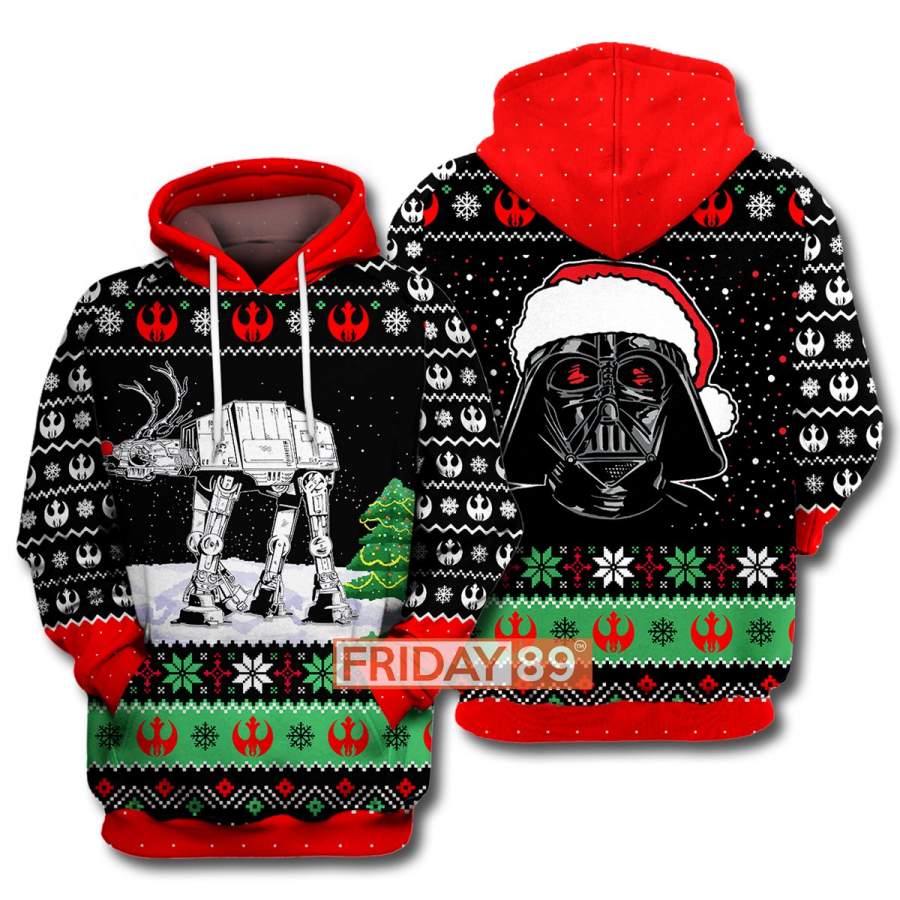 SW Rudolph ATAT Walker Christmas Pattern Hoodie