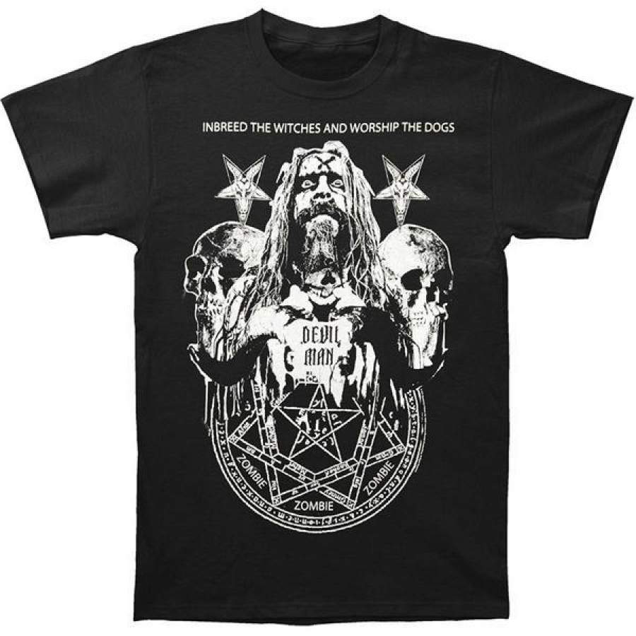 Rob Zombie Men’s Devil Men Short Sleeve T-Shirt