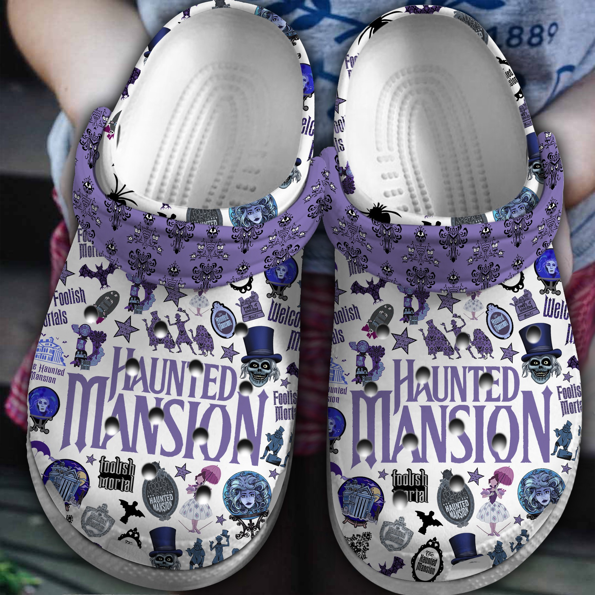 Haunted Mansion Movie Crocss Clogs For Men Women And Kid Bm1411-2205