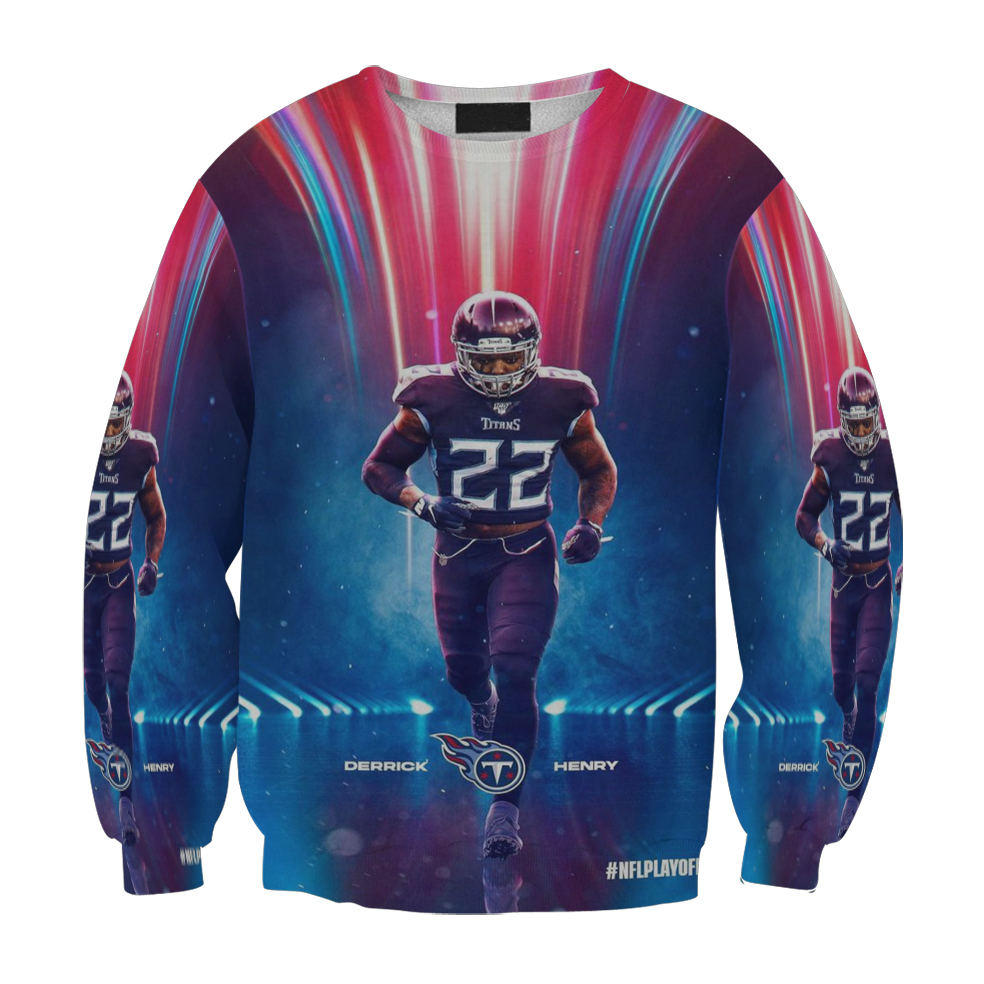 Tennessee Titans Derrick Henry3 Gift For Fan 3D Full Printing Sweatshirt