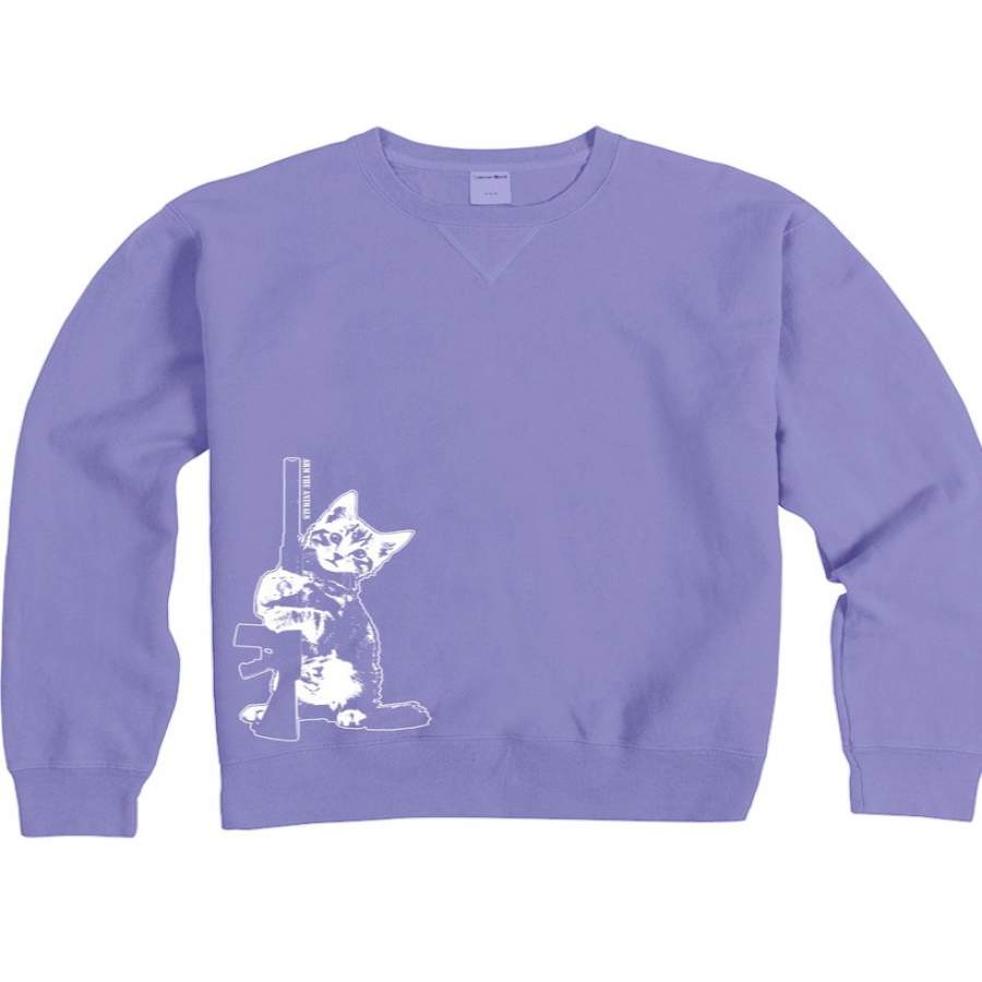 Women’s | Ain’t Kitten Around | Comfort Crewneck Sweatshirt