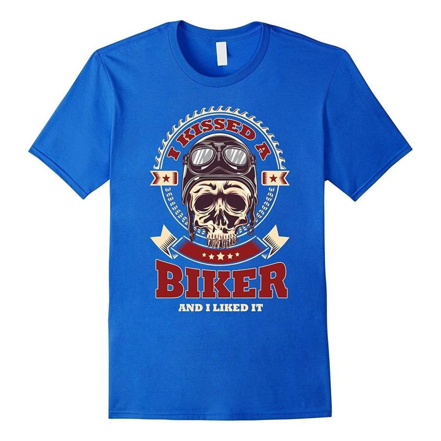 Personalized Motorcycle Shirt Biker Skull Tees Men’S Punk T-Shirt