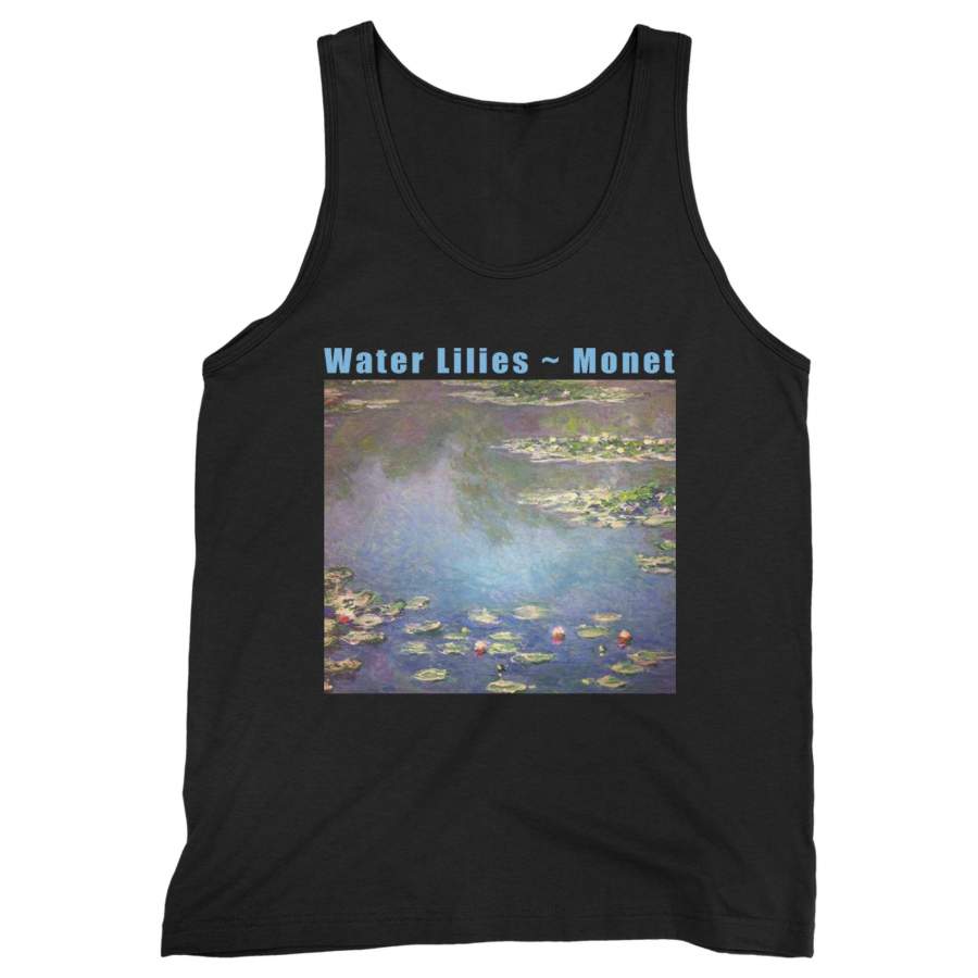 Claude Monet Water Lilies Man’s Tank Top