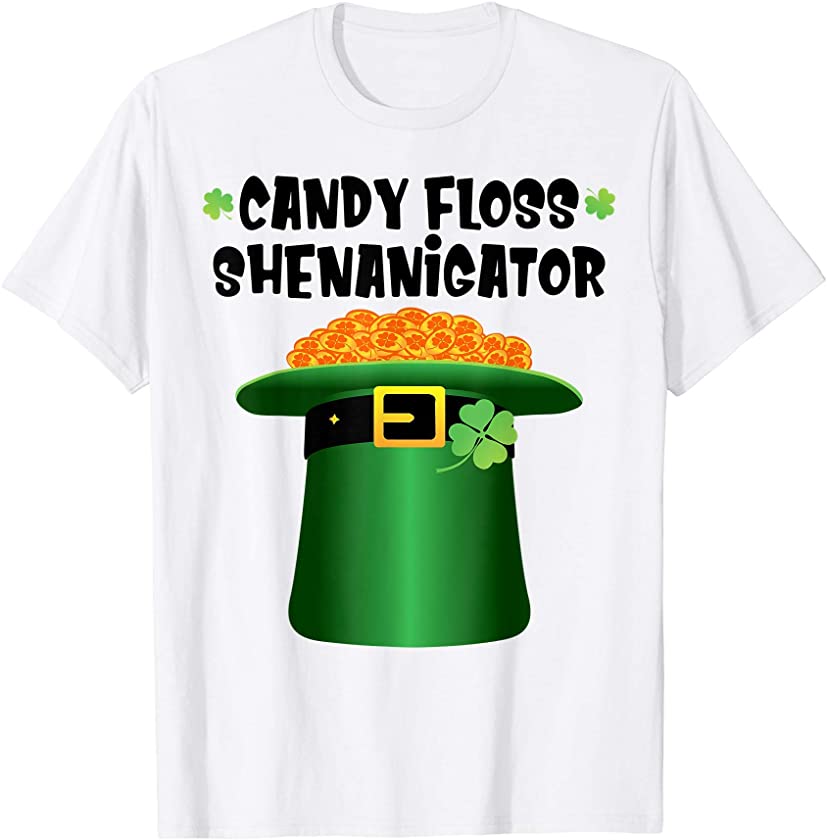 Candy Floss Shenanigator St Patricks Day Matching Group T-Shirt