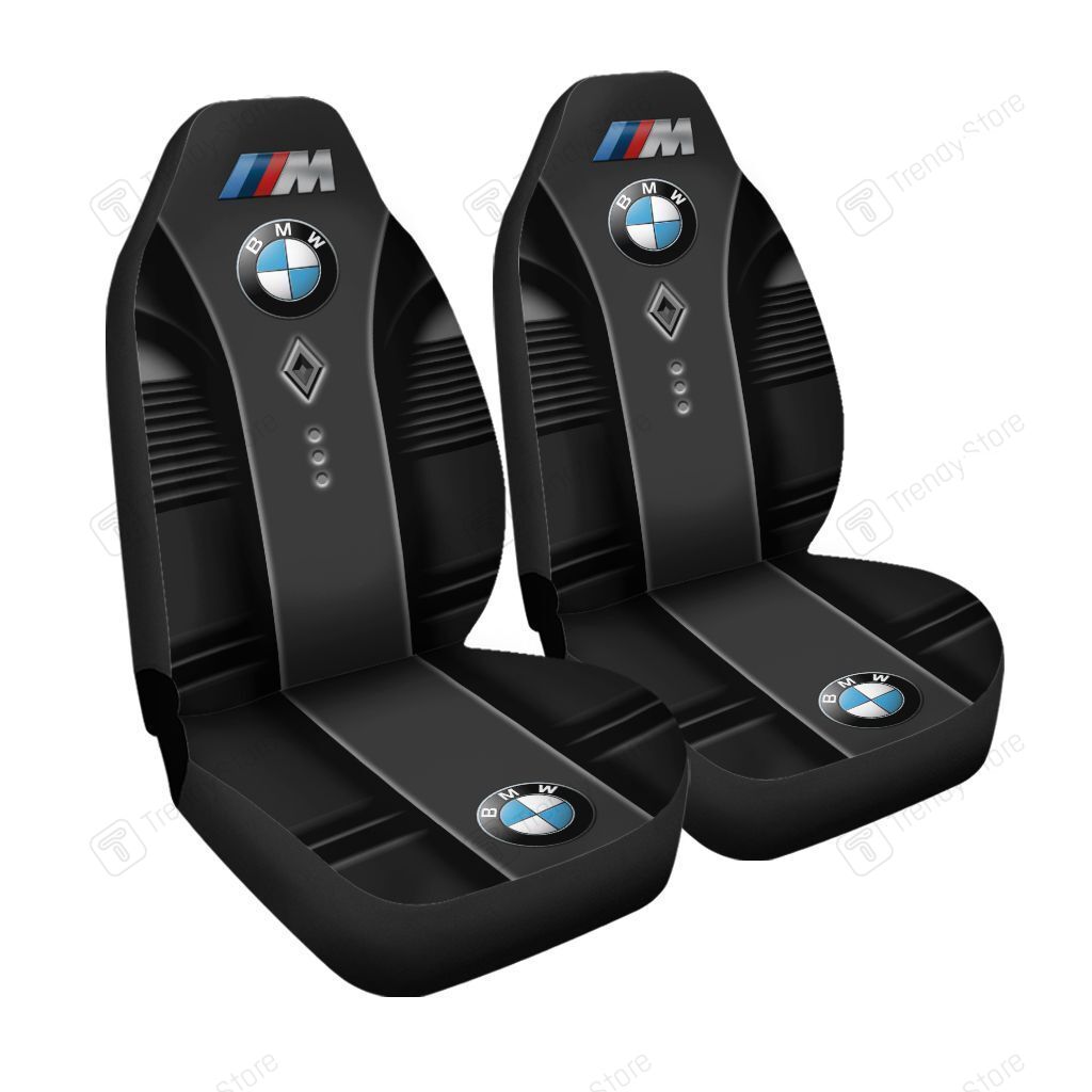 Bmw Car Seat Cover (Set Of 2) Ver 3 (Black) Merchcustom Trending