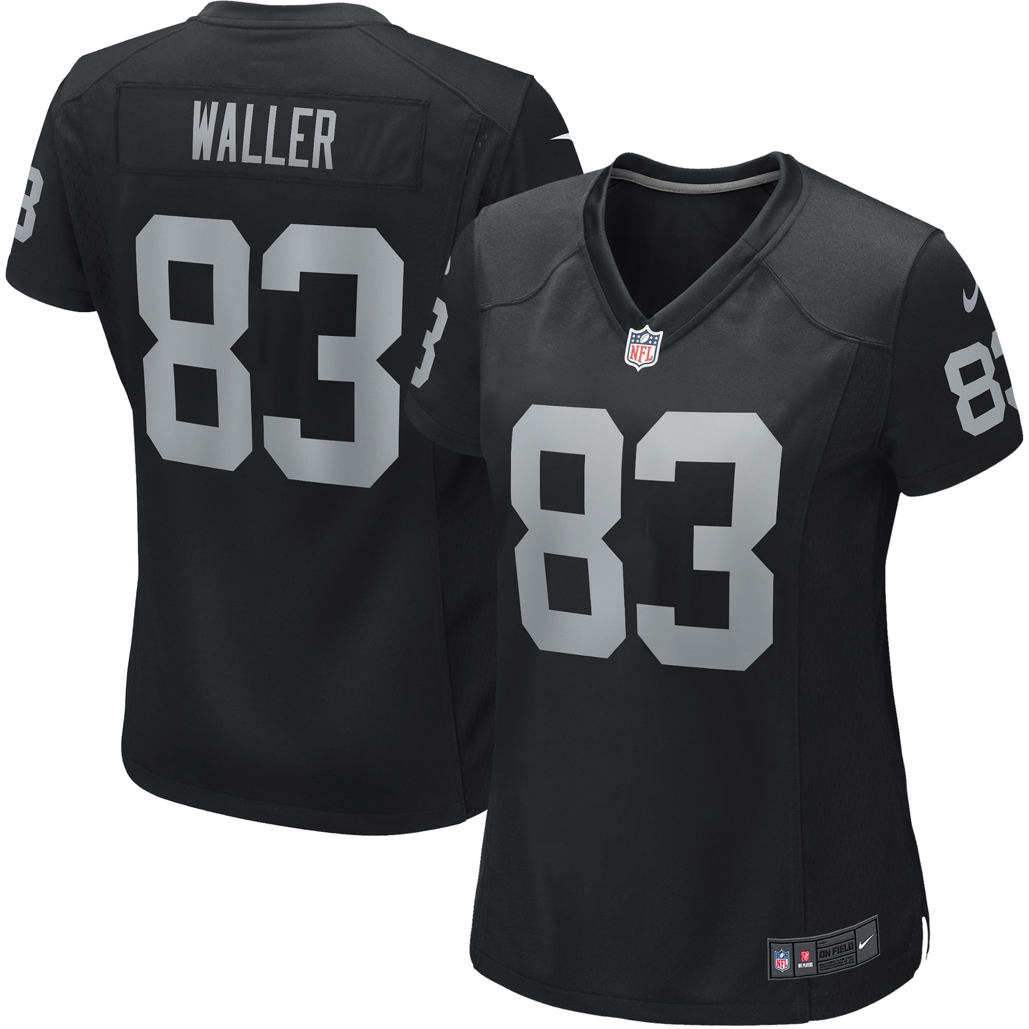 Women’s Las Vegas Raiders Darren Waller Black Player Jersey