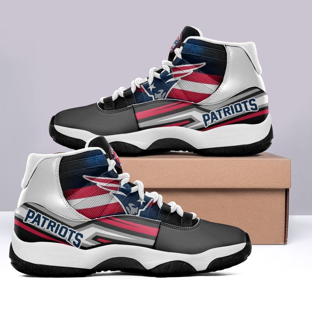 New England Patriots Air Jordan 11 Sneakers Shoes Trending Design For Sale Gifts For Mens Womens