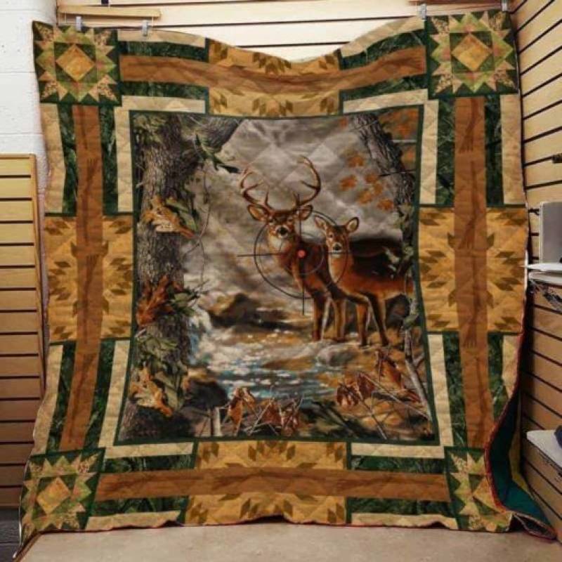 Deer Hunting J1001 81O39 Blanket