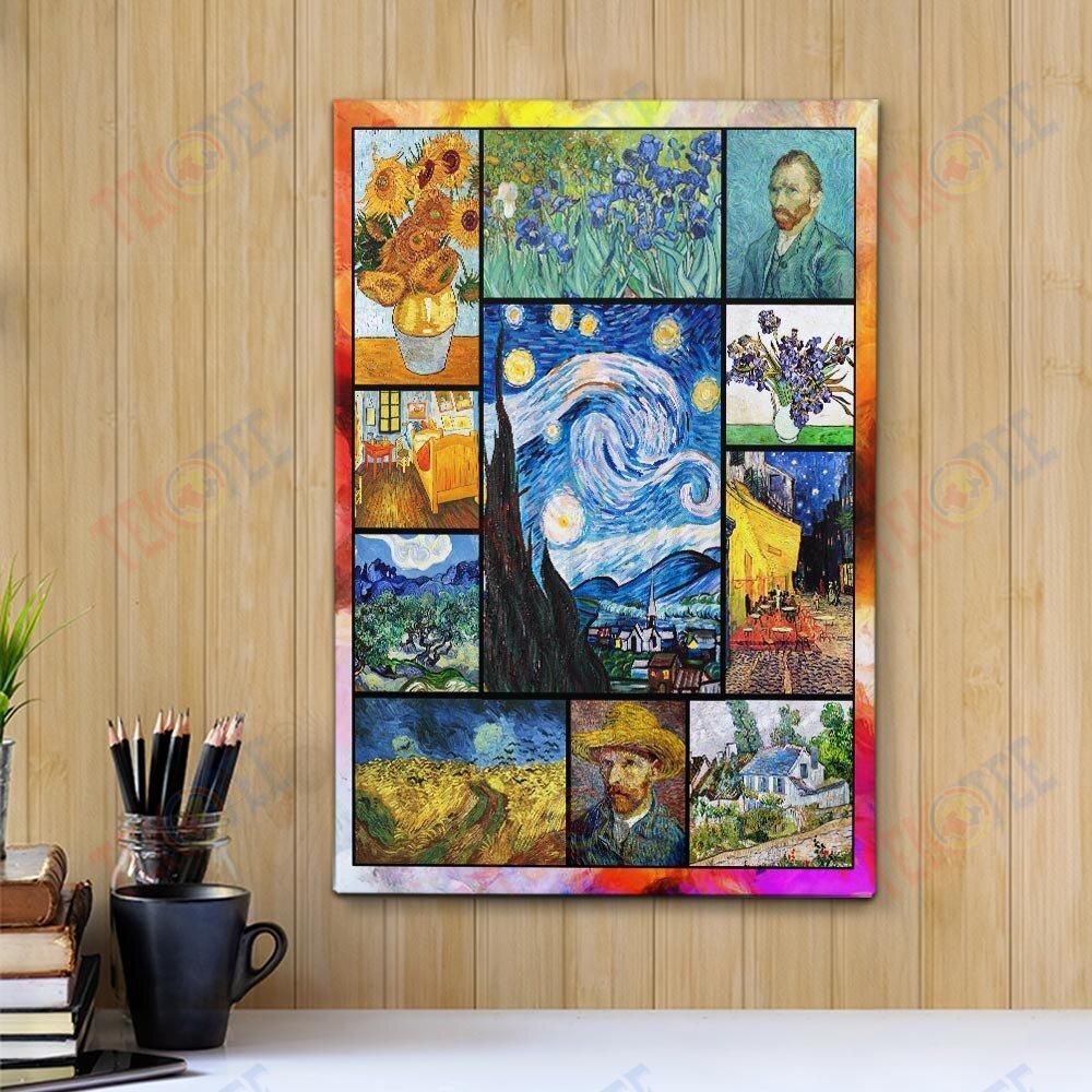 Canvas Wall Art Bestieship Vincent Van Gogh Artworks Canvas Wall Art Artistic Wall Art Home Decoration