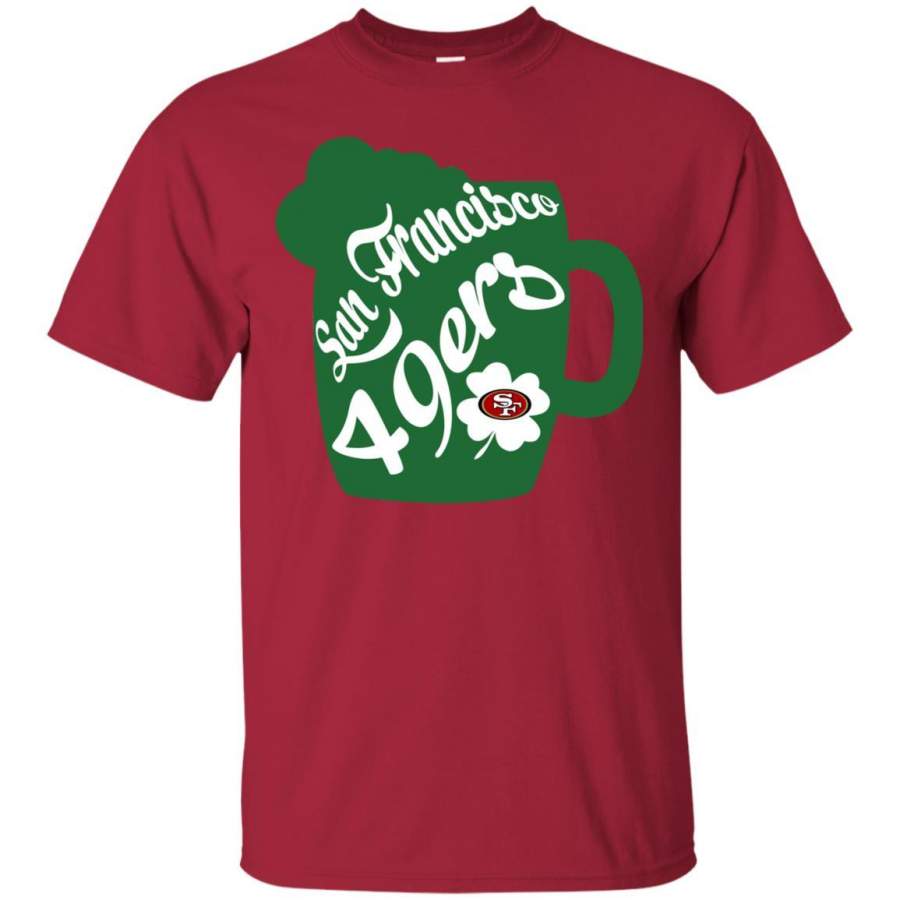 Amazing Beer Patrick’s Day San Francisco 49ers Tshirt For Fans