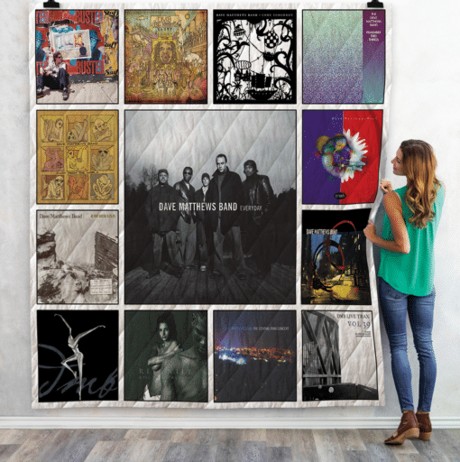 Dave Matthews Albums Quilt Blanket