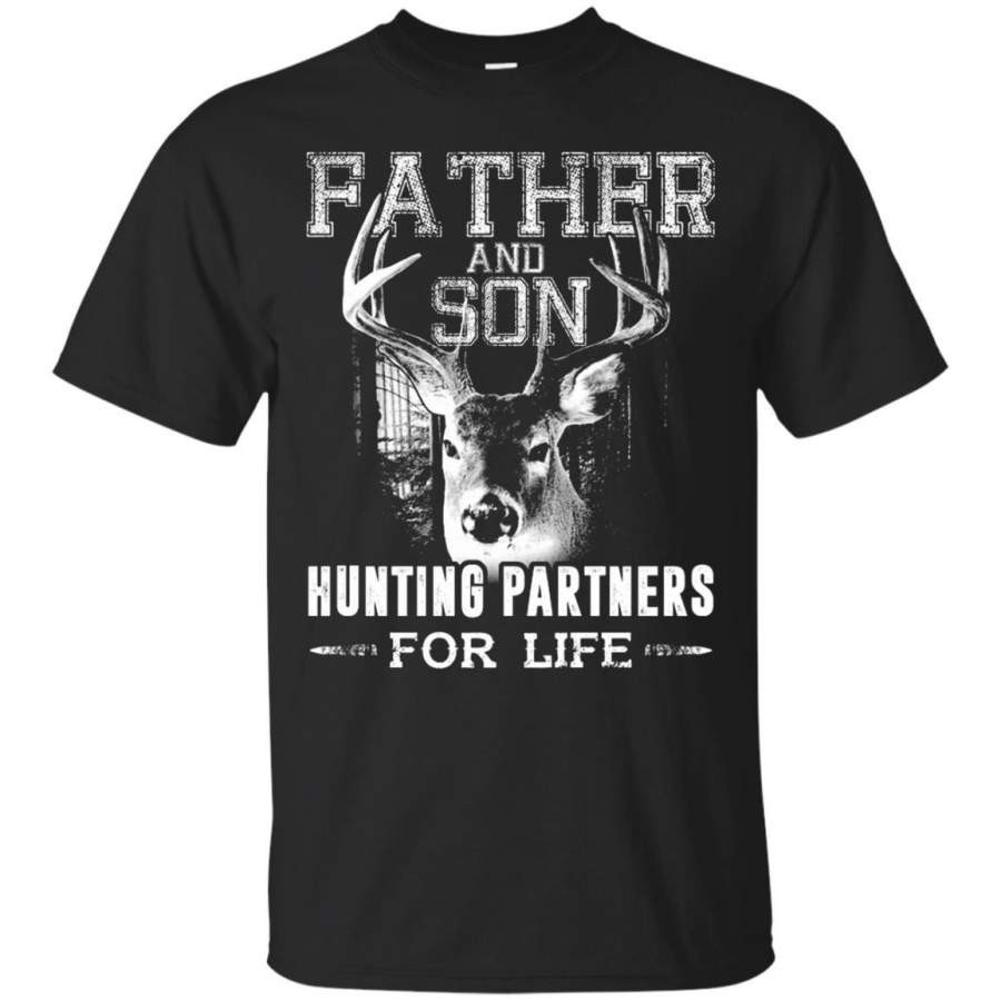 AGR Father’s Day Tshirts Father And Son Hunting Partners For Life Hoodies Sweatshirts