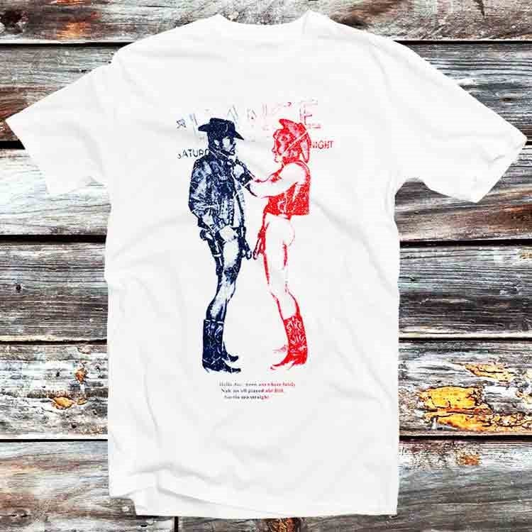 Vintage Outfit Nude Naked Cowboys Sid Vicious Punk Rock T Shirt Vintage Retro Cool Gift Mens Womens Unisex Cartoon Anime Top Tee B711 By Ableautism