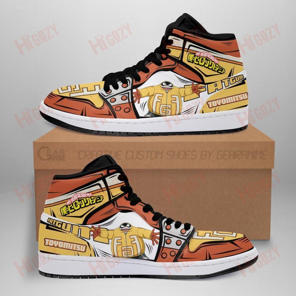 Bnha Toyomitsu Fatgum Sneakers Custom Anime My Hero Academia Shoes