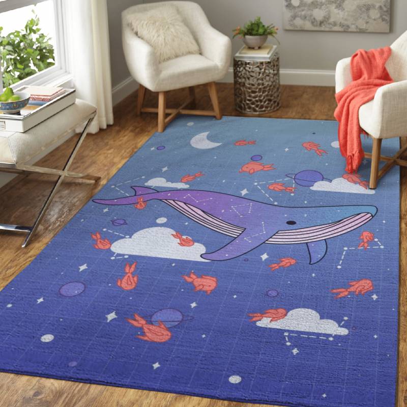 A whale in space – Inspiration Area Rug Carpet