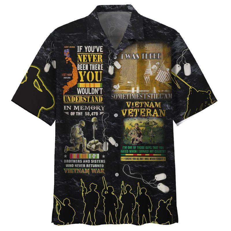 Vietnam Veteran Hawaii Shirt For Men Women Adult Ha2891