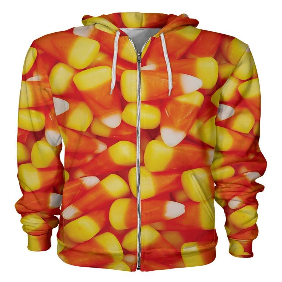 Candy Corn Zip Hoodie