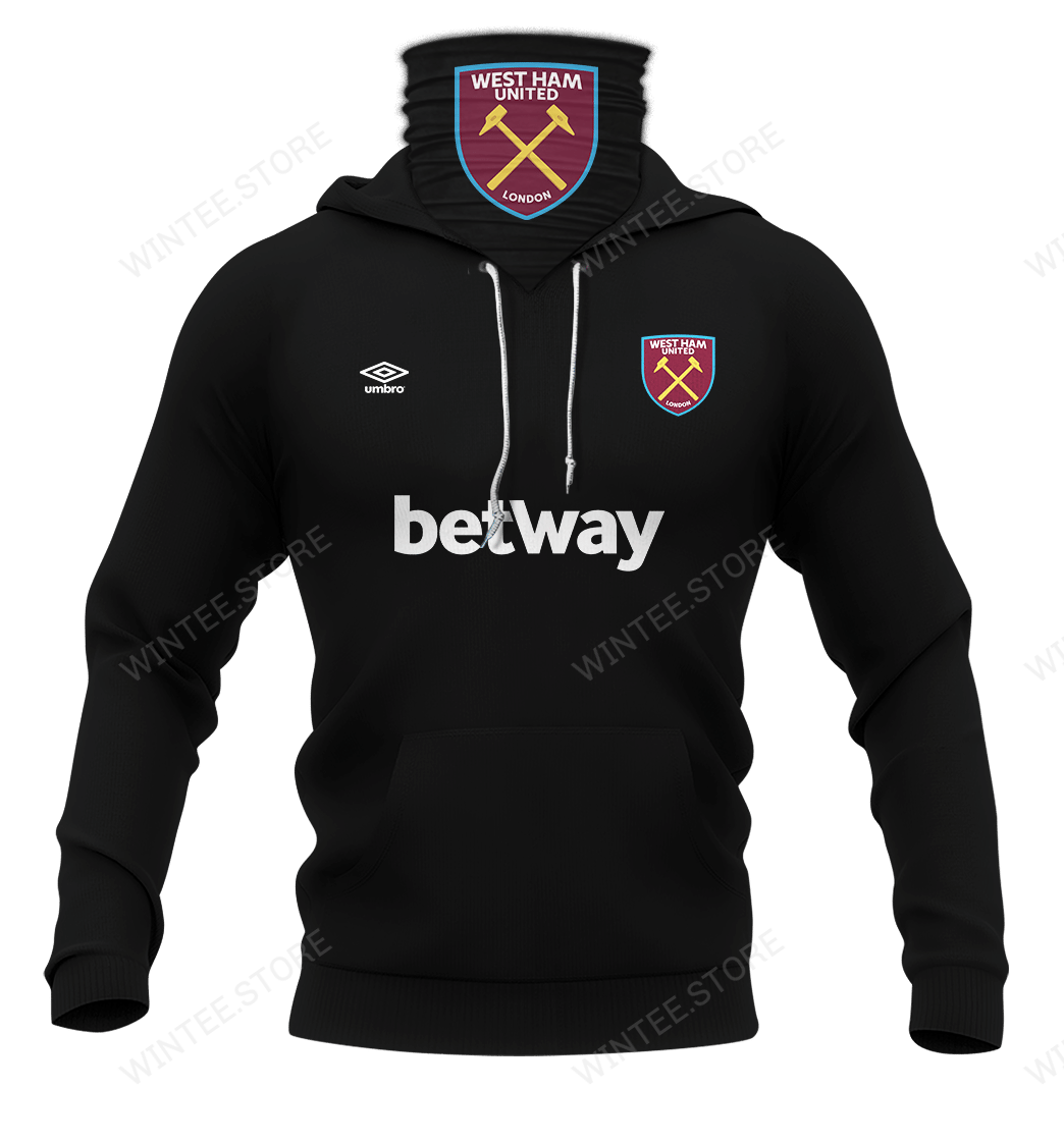 13WestHamUnited003 |HoodieMask| CUSTOMIZE YOUR NAME & NUMBER