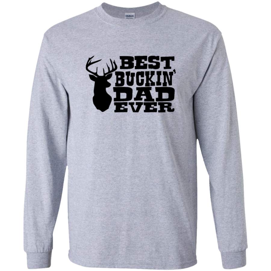 AGR Best Buckin Dad Ever Long Sleeve T-Shirt