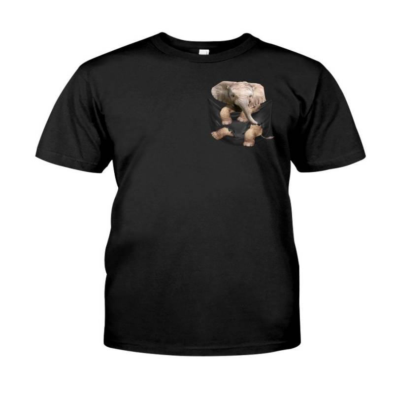 Elephants in Pocket Shirt