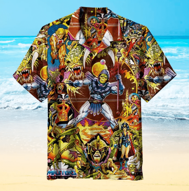 Master Of The Universe For Man And Woman Print Short Sleeve Hawaii Shirt Ha55068