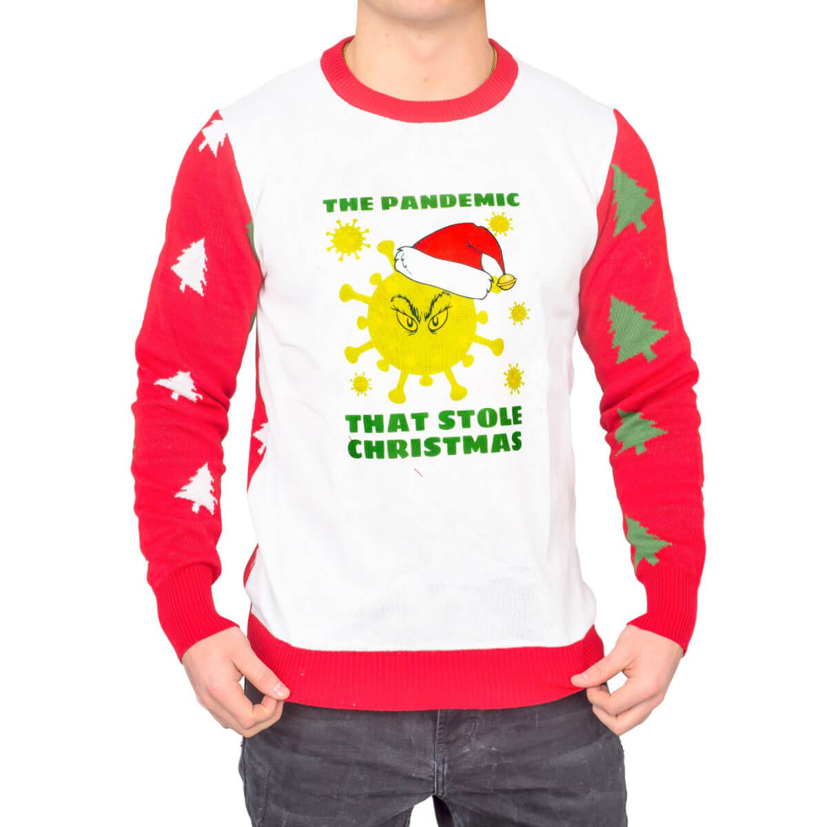 The Pandemic That Stole Christmas Ugly Sweater