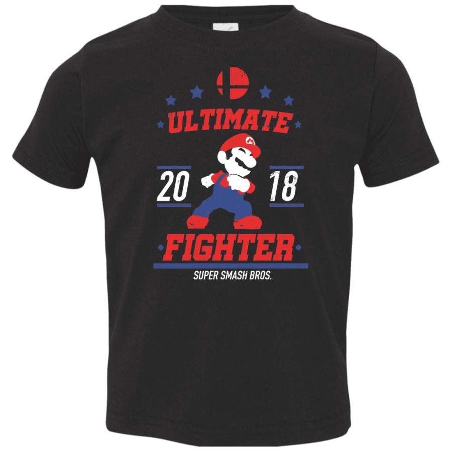 Ultimate Fighter Mario Toddler Premium T-Shirt