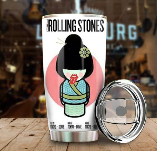 Rolling Stones Merch Tokyo Dome Tumbler Cup