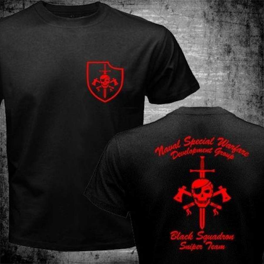 NSWDG Devgru Seal Team Six Black Squadron US Army Special Force Sniper T-shirt