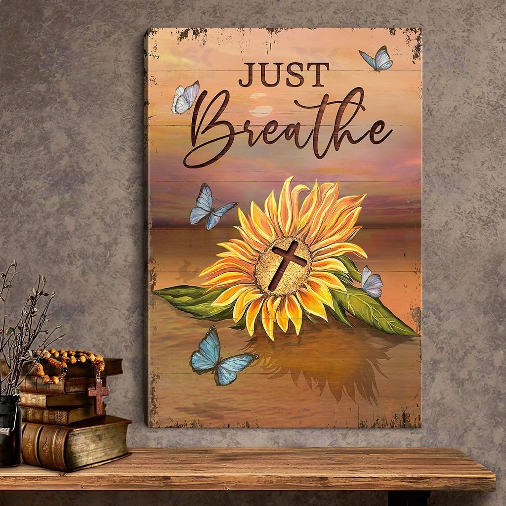 Butterfly – Canvas Wall Art Home Decor Just Breathe [Id1-N]