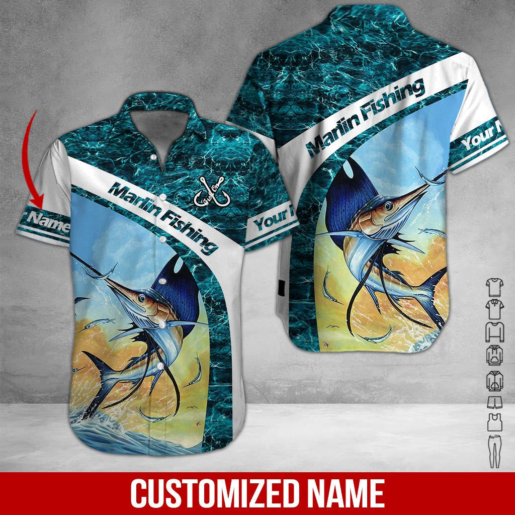 Fishing Custom Name Aloha Hawaii Shirts For Men Women Ha89875