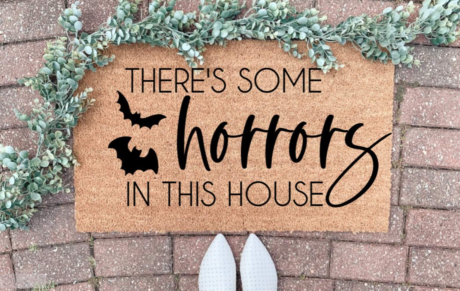 Funny Halloween Doormat / Wap Welcome Mat / Halloween / Fall Decor / Witch Welcome Mat / Fall Decor Rug / Horror Halloween Decor