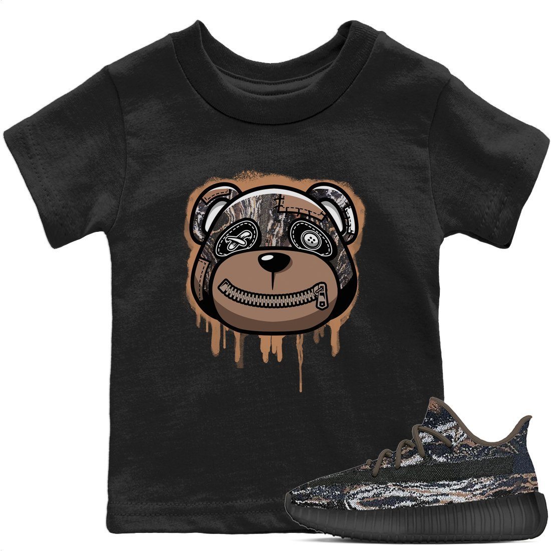 Bear Face T-Shirt – Yeezy 350 Mx Rock Baby & Youth