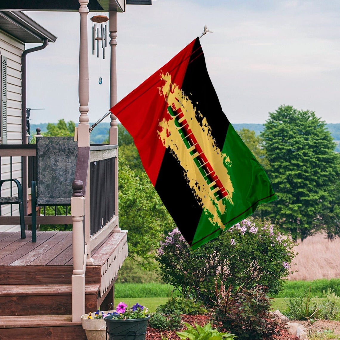 Juneteenth African Flag, Black Lives Matter Flag, Black Freedom Flag, Juneteenth Flag, African American Civil Rights Lawn Yard Decor Pg020