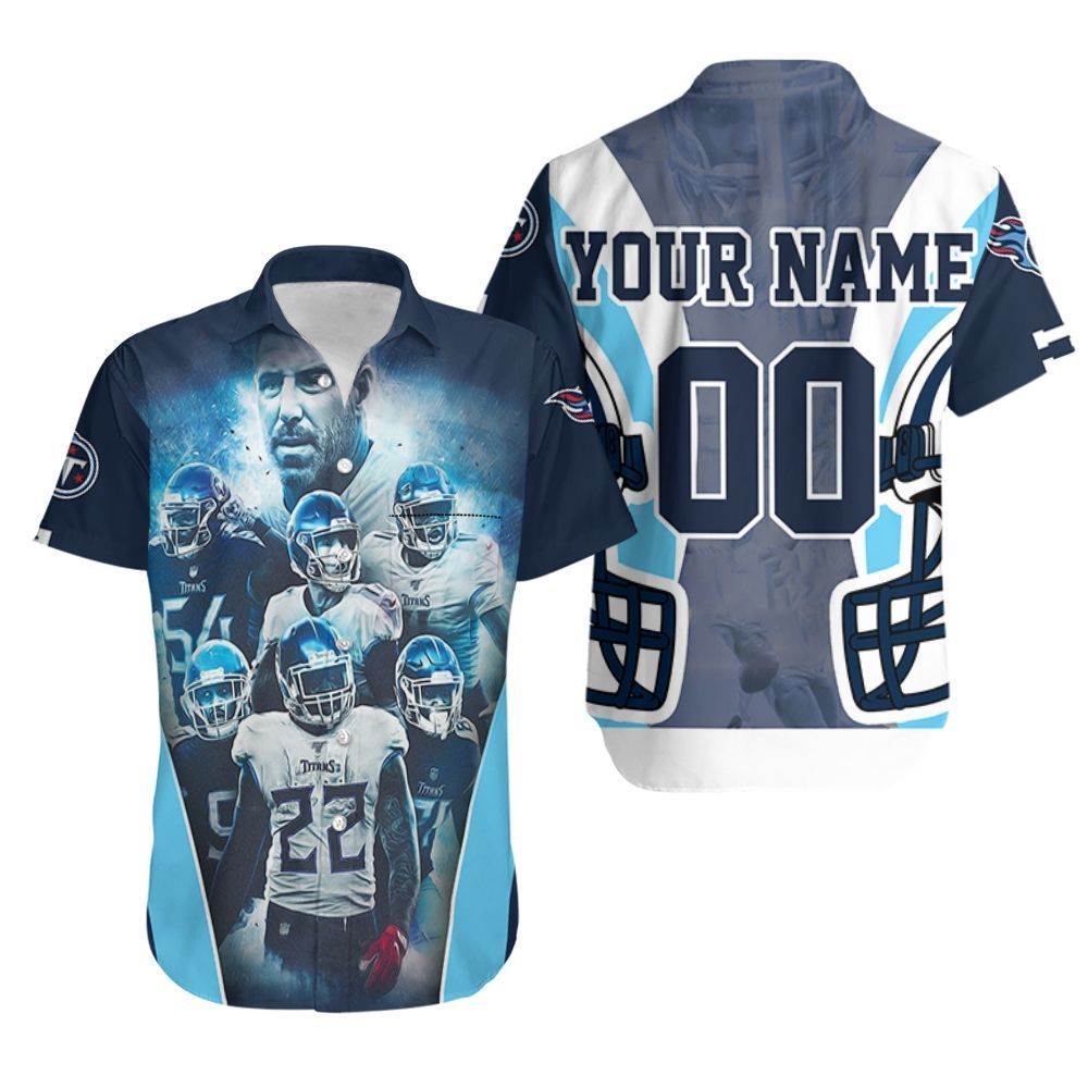 Tennessee Titans Team Afc South Champions Super Bowl 2021 Personalized Hawaiian Shirt