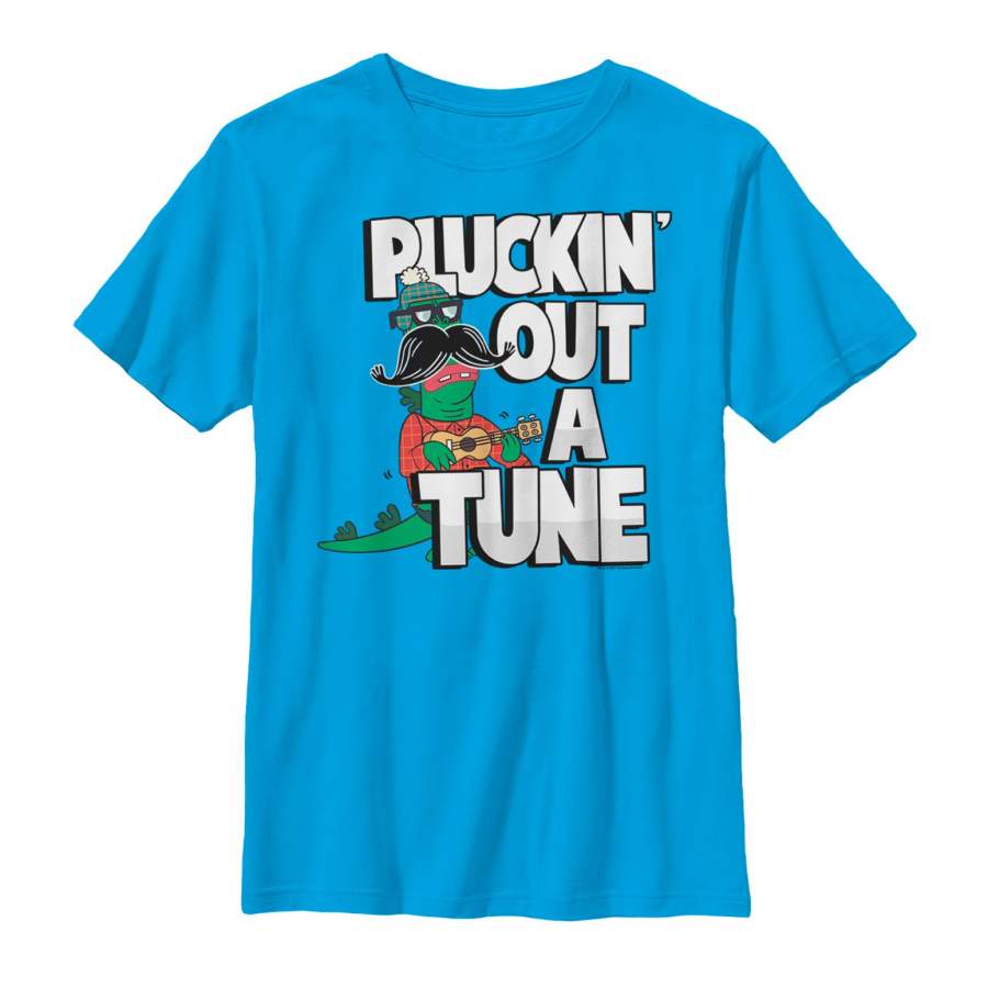 Uncle Grandpa Boy’s Mr. Gus Pluckin Out a Tune  T Shirt