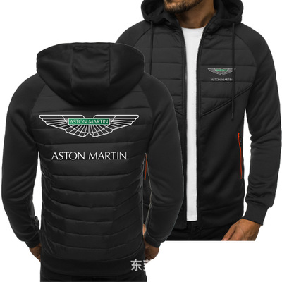 2022 New Men Hoodies for Aston Martin logo Spring Autumn Jacket Casual Sweatshirt Long Sleeve Zipper Hoody alx