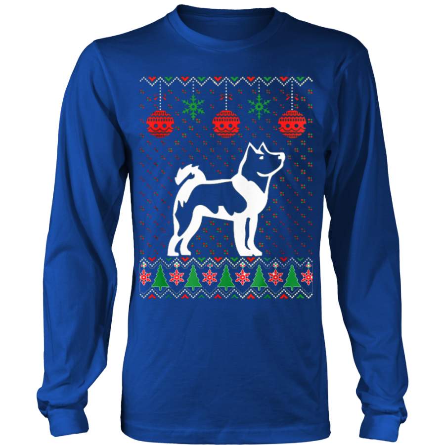 Akita Dog Ugly Christmas Sweater Xmas Hoodie