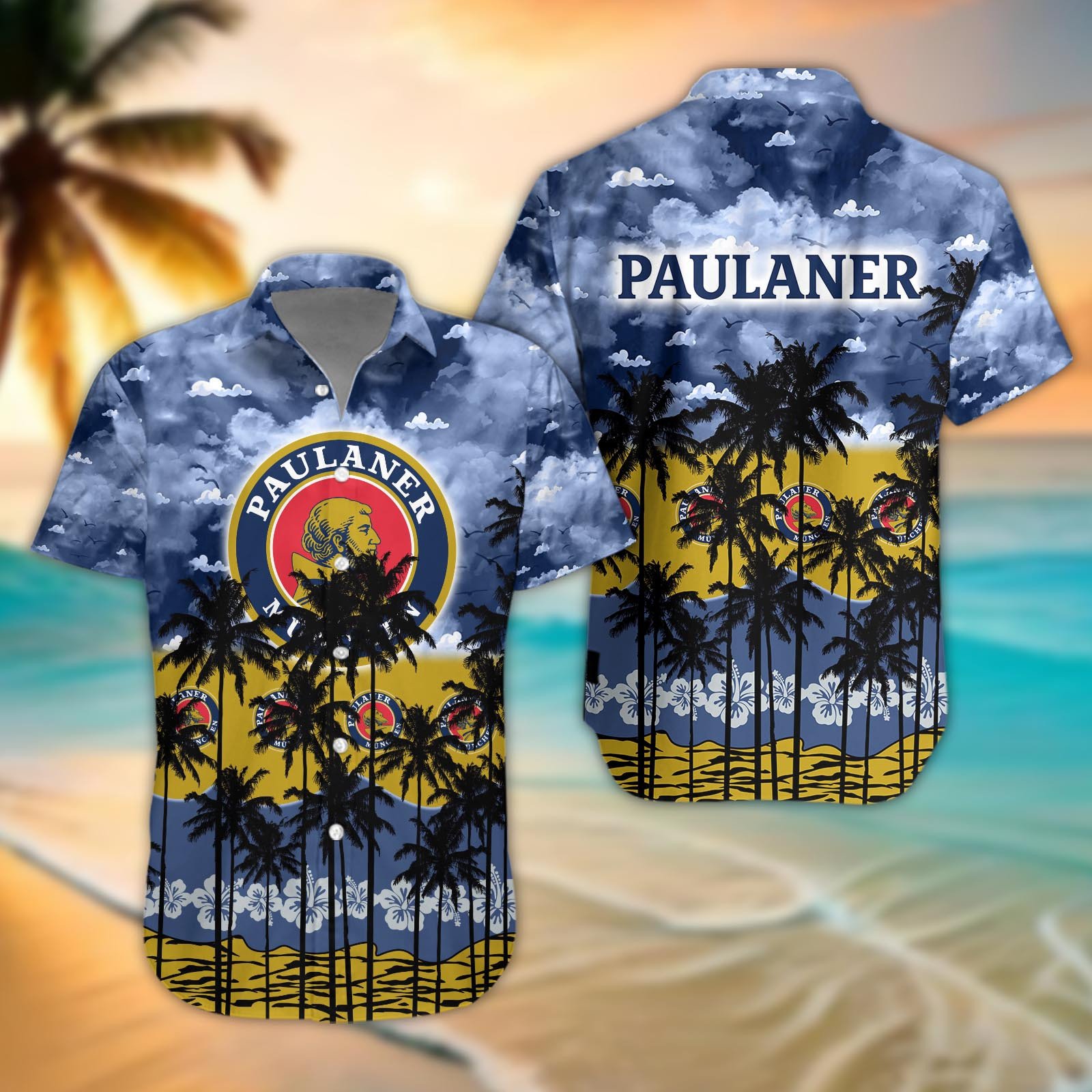 Paulaner Brewery Aloha Shirt