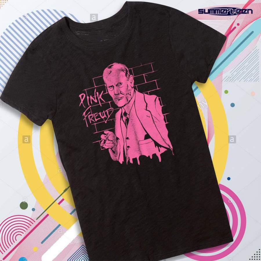 Pink Freud Vintage Science Psychology Dream Women’S T Shirt