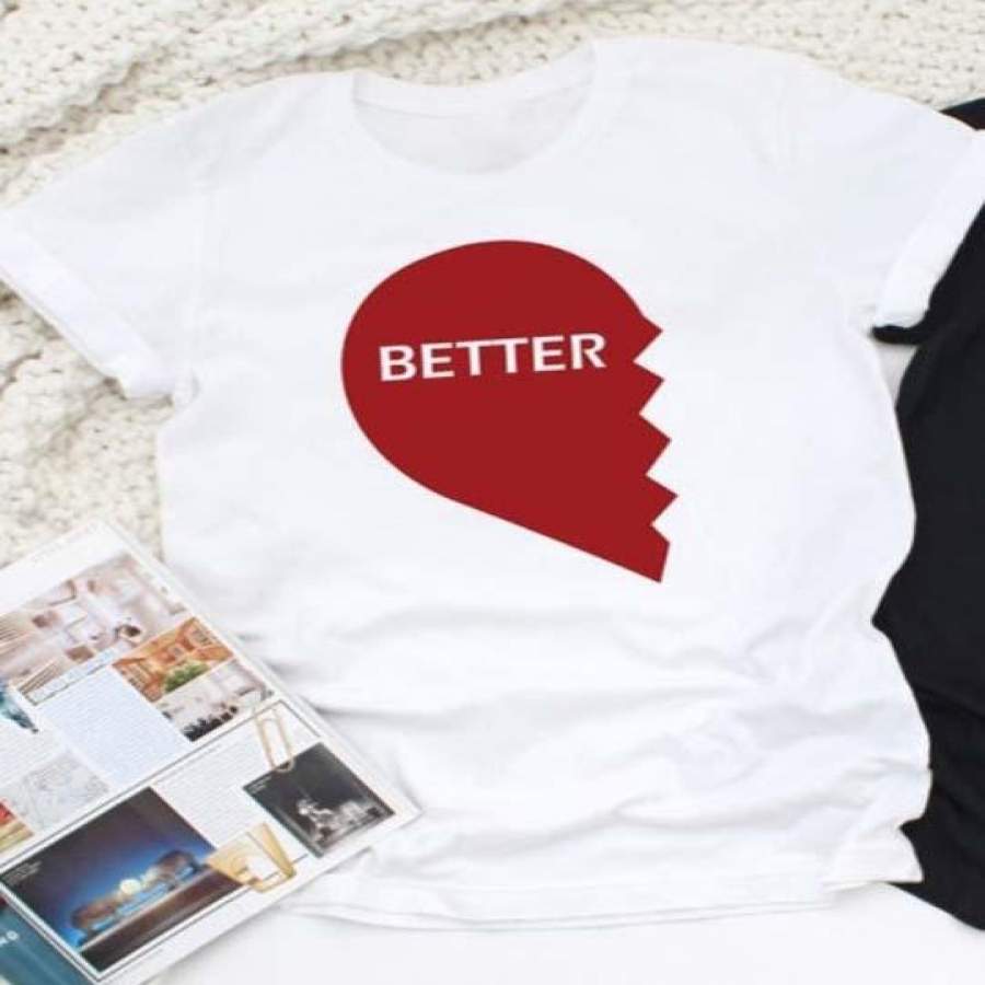 Better Together Lovely Couple T-Shirt