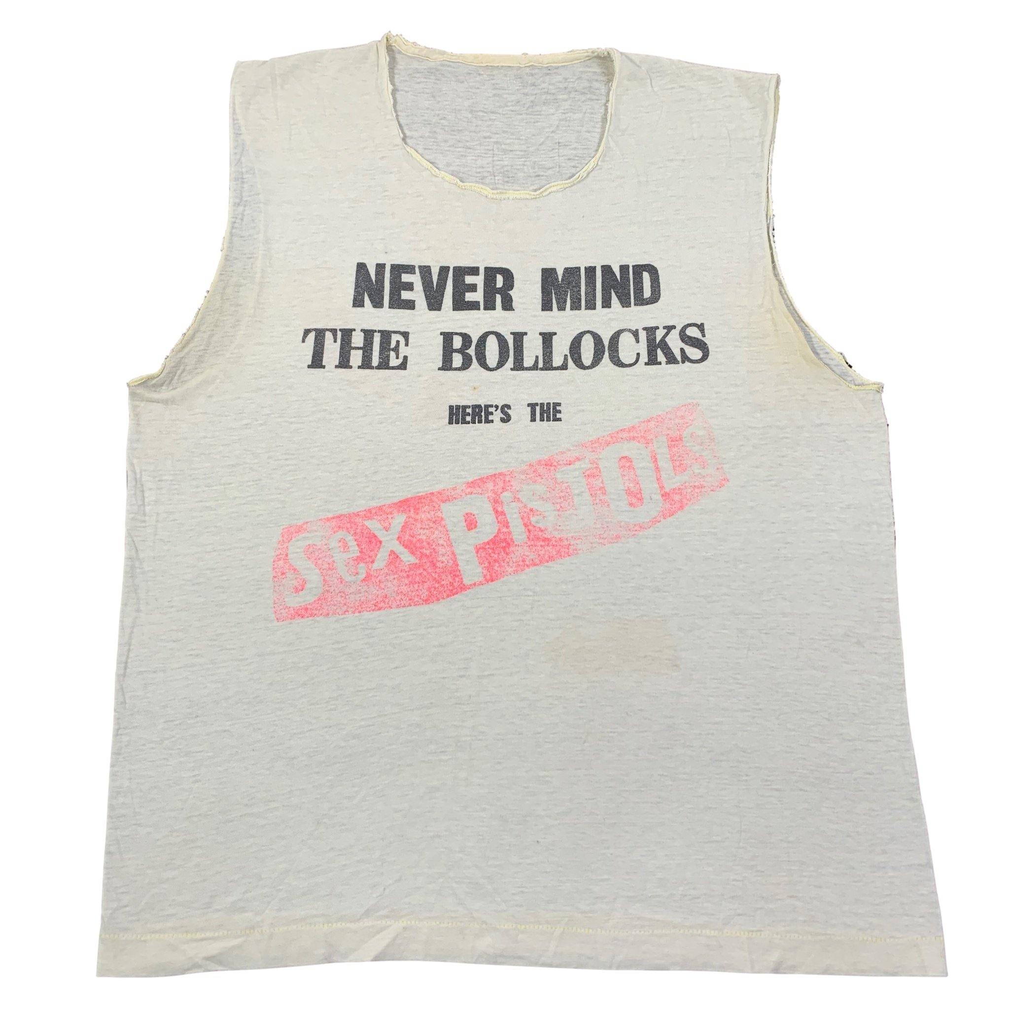 Vintage Sex Pistols “Never Mind The Bollocks” Cut Shirt