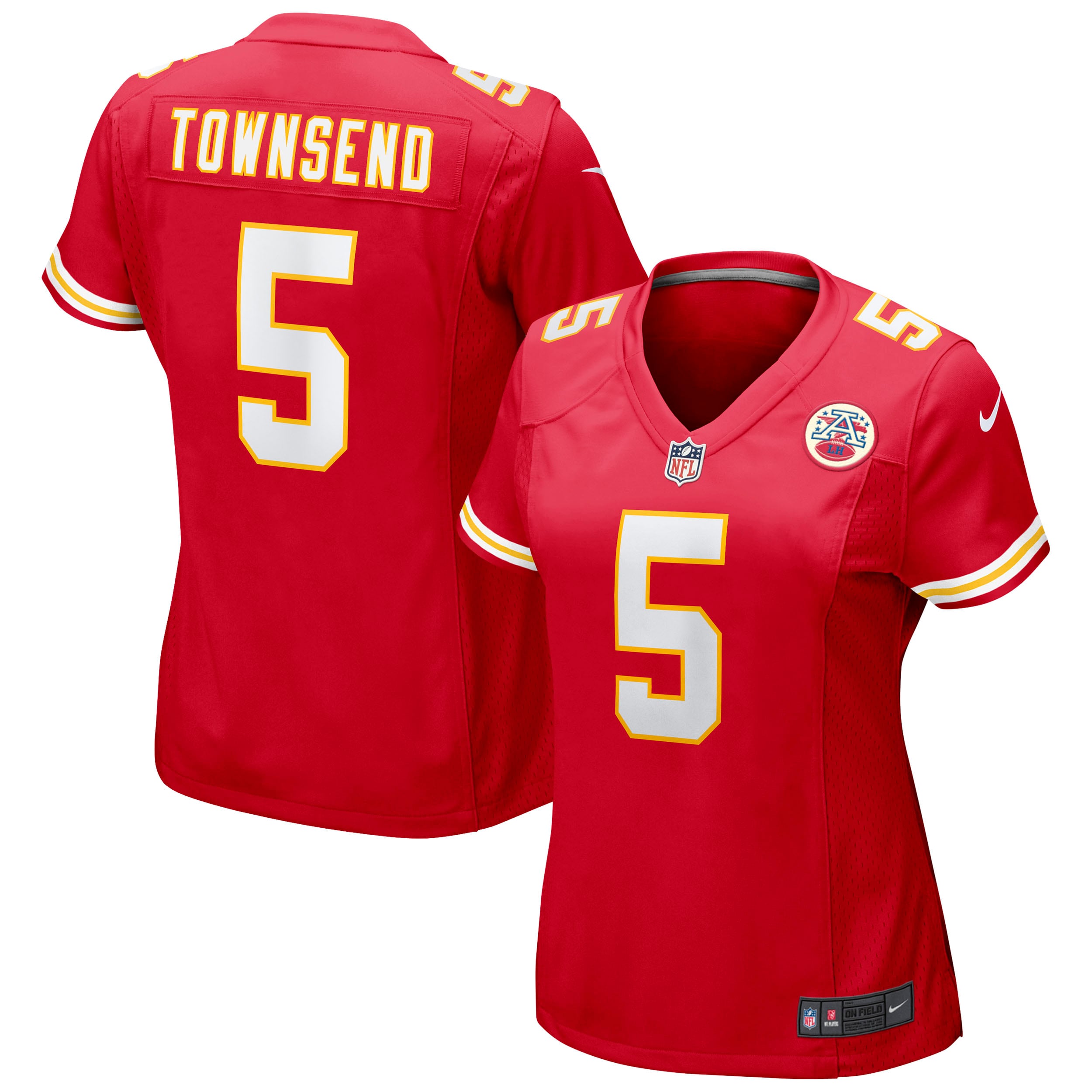 Tommy Townsend Kansas City Chiefs Women's Game Jersey – Red