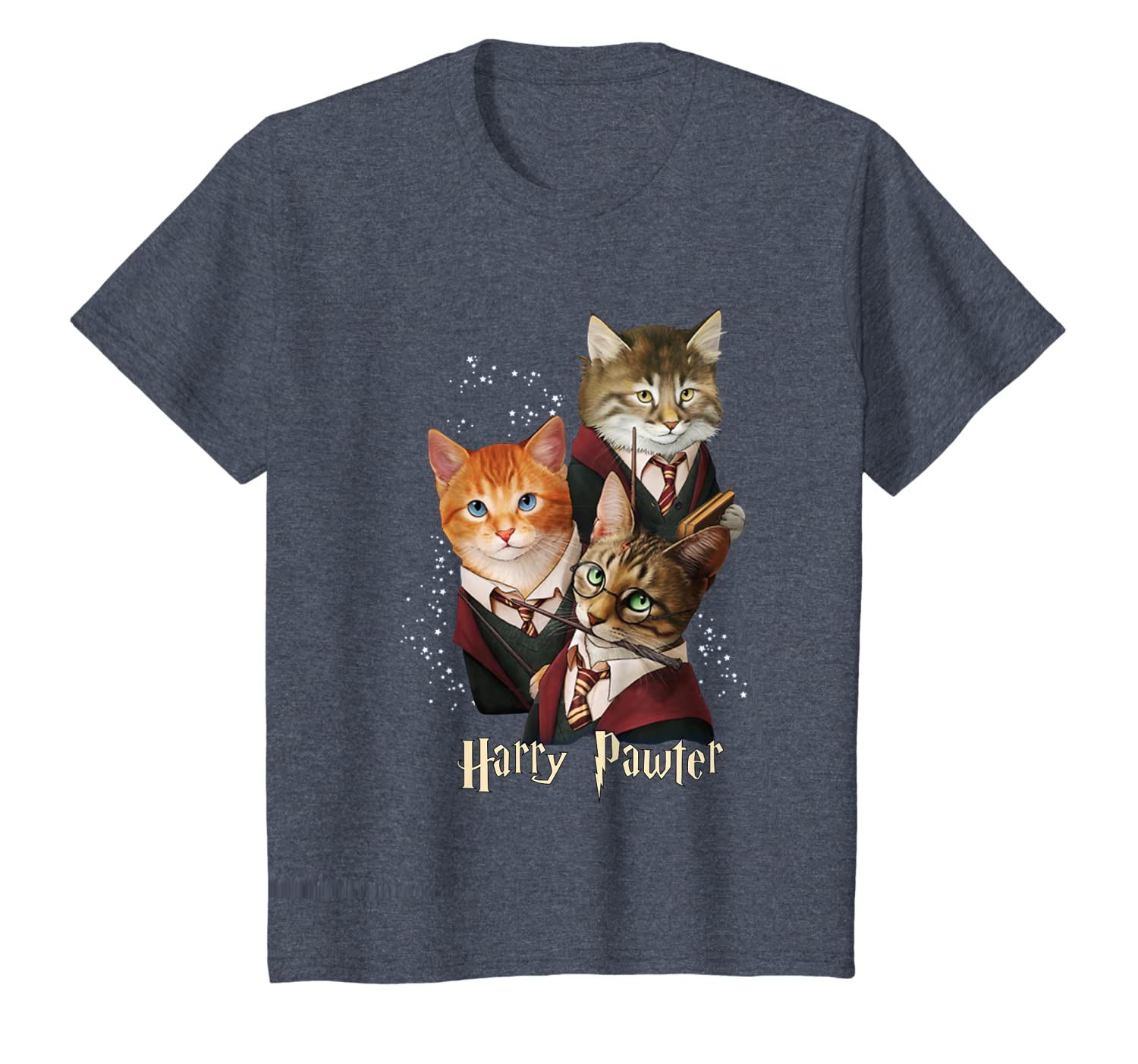 Potter Cats Cute Harry Pawter Kitten Gift For Her T-Shirt T-Shirts,Hoodie,Long Sleeve